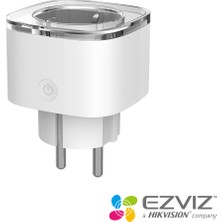 Ezviz T31 Akıllı Priz - Enerji Tasarruflu Tasarım - Zamanlayıcı ve Program - Aşırı Şarj Koruması - 2.4 GHz Wi-Fi'yi Destekler (Ezviz Türkiye Garantili)