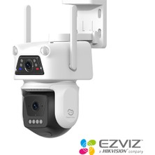Beans View D320 3MP 2K Çift Lensli 360° Dönebilen Dış Mekan Wi-Fi Kamerası, Akıllı Hareket Takibi, İnsan Algılama, Gece Görüşü (Ezviz Türkiye Garantili)