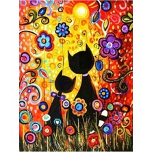 İğne İzi  5d Elmas Boncuk Taş Işleme Mozaik Goblen Kit 30X40CM GD71296 Diamond Painting