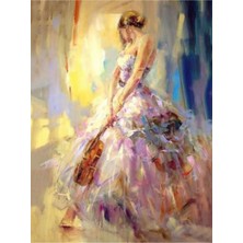 Ozn Aksesuar  5d Elmas Boncuk Taş Işleme Mozaik Goblen Kit 50X40CM GC76104 Diamond Painting
