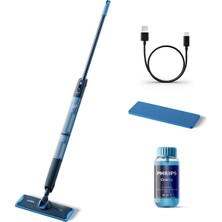 Philips Oneup 5000 Serisi Kablosuz Elektrikli Mop – Temiz ve Kirli Su Hazneli, 70 Dakikaya Kadar Çalışma Süreli Zemin Temizleme Cihaz Matt Elektronik