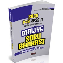 TeknoKapsül Savaş Yayınları P48 Kpss A Grubu Maliye Soru Bankası Tamamı Çözümlü