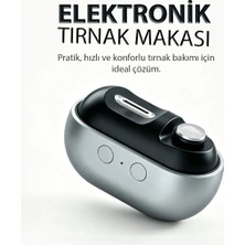Akıllı Bayi Elektrikli Tırnak Makası Pratik M7 Otomatik Tırnak Kesme ve Törpüleme Cihazı