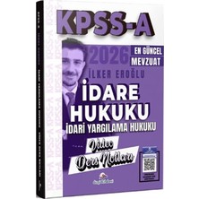TeknoKapsül Dizgi Kitap 2026 Kpss A Grubu Idare Hukuku, Idari Yargılama Hukuku Video Ders Notları