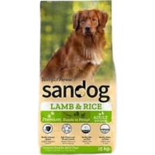 Sandog Lamb & Rice Adult Köpek Maması 15 kg