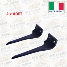 Efe Tarım Makina Ağır Tip Dik Freze Bıçağı Dm Serisi-Gaspardo Marka- Italyan Bıçak - 2 Adet (Sağ-Sol Takım)