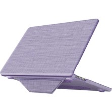 Umut Tekno Uryport Apple Macbook Air 15 2023 Macbook Kumaş Kapak - Mor