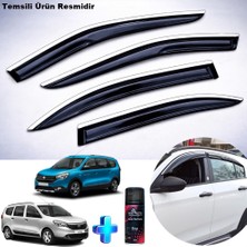 Caraks Dacia Lodgy Krom Cam Rüzgarlığı Abs Nikelajlı Mügen Cam Rüzgarlığı 2013 - 2020 Arası + Ebrayn 150ML Koku