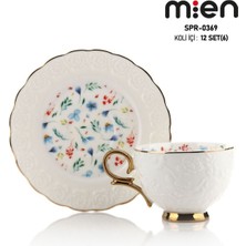 Mien 6lı Porselen Fincan Takımı 90 ml