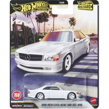 Hot Wheels Premium Boulevard 1989 Mercedes-Benz 560 Sec Amg #159 1/64 Model Araba
