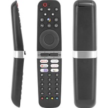 Parmis Arçelik Uyumlu A 55 D 895 A Netflix, Youtube, Prime Video, Google Play Ses Komutlu Mikrofonlu LCD LED Tv Kumandası