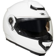 Zeus ZS-3050DA White Çene Açılır Kask