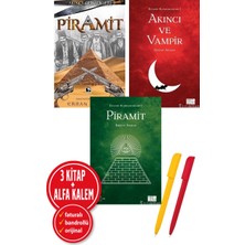 Aile Yayınları Alfa Kalem+ Erhan Akhan 3 Kitap Set (Efsane Kahramanlar-3 / Piramit+Efsane Kahramanlar-2 / Akıncı ve