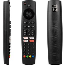 Parmis Grundig Uyumlu 50GFU7990B Netflix-Youtube-Prime Video Tuşlu LCD LED Tv Kumandası