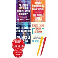 Butik Yayınları Alfa Kalem+ Nicole Lepera 4 Kitap Set (Içindeki Çocuğu Yeniden Büyütmek+Kendi Benliğinle Nasıl