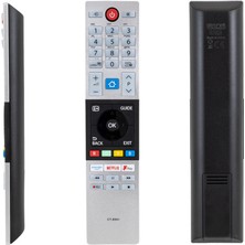 Parmis Toshiba Uyumlu 24D2863DB Netflix-Prime Video-F Play Tuşlu Lcd-Led Tv Kumandası