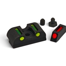 Çatlısan Deffance Glock Glock Gez Arpacık Takımı - Kırmızı Arpacık & Yeşil Gez