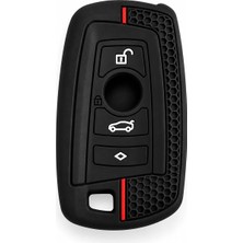 Autohan Keys Bmw 1 3 5 7 Seri X1 X3 X4 X5 F10 F15 F16 F20 F30 F18 F25 M3 M4 E34 Petek Desenli Anahtar Kılıfı