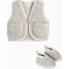 Binibamba Bınıbamba Cosy Knit %100 Merino Yün Bebek Hediye Seti