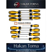 Rico Düz Yıldız Tornavida Seti  Torx Tornavida Takımı