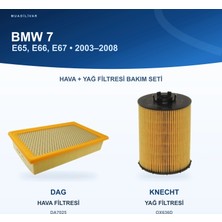Bmw 7 (E65, E66, E67) Hava+Yağ Filtre Bakım Seti