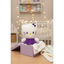 Maks Toys Hello Kitty Mor Peluş Oyuncak  & Uyku Arkadaşı 21CM