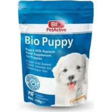 Bio PetActive Yavru Köpekler için Besin Takviyesi, Süt Tozu 200 Gr