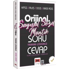 TeknoKapsül Yargı Yayınları Kpss Ales Dgs Meb Ags Orijinal Sayısal Sözel Mantık Tamamı Çözümlü Soru Cevap Kitabı