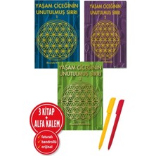 Butik Yayınları Alfa Kalem+ Drunvalo Melchizedek 3 Kitap Set (Yaşam Çiçeğinin Unutulmuş Sırrı 3+Yaşam Çiçeğinin
