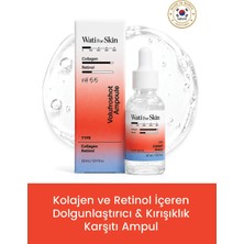 wati for skin Volufroshot Ampoule Typer Collagen Retinol /kolajen ve Retinol Içeren Dolgunlaştırıcı ve Kırışıklık Karşıtı Ampul