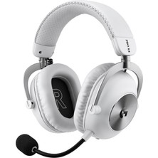 Logitech G Pro X3 Lightspeed Kablosuz Bluetooth Oyuncu Kulaklığı - Beyaz