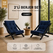 Zrv 2li Dinlenme Koltuğu Berjer Balkon Koltuğu Bahçe Koltuğu Tv Sandalyesi