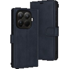 Dorasan Xiaomi Mi 15T Pro Trend S Plus Kapaklı Kılıf - Lacivert