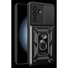 Dorasan Samsung Galaxy A27 5g Pars Lens Yüzüklü Silikon - Siyah
