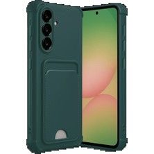 Dorasan Samsung Galaxy A17 5g Kelvin Kartvizitli Silikon - Koyu Yeşil
