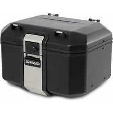 Shad TR48 Terra Siyah Alüminyum Arka Çanta Topcase