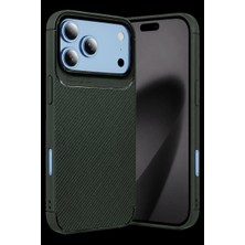 Dorasan Apple iPhone 18 Pro Max Auto Focus Karbon Kapak - Yeşil
