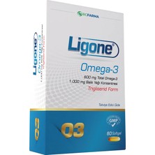 Ligone Omega-3 60 Yumuşak Kapsül