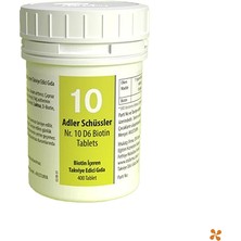 Adler Schüssler No: 10 Tablets
