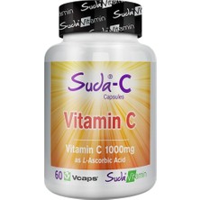 Suda Vitamin C 1000 Mg 60 Kapsül