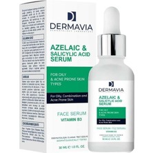 Dermavia Yağlı Eğilimli Cilt Tipleri Için Yüz Serumu 30 ml