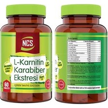 Ncs L-Karnitin Karabiber Ekstresi 60 Tablet