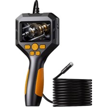 Techmaster 2mt Kablo 8mm Endüstriyel Endoskop Kamera 1080P 2.8 Inç IPS Ekran Işıklı Su Geçirmez