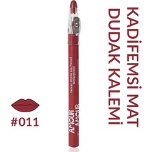 Amour Amour Velvet Matte Suya Dayanıklı Dudak Kalemi – Dahili Kalemtıraşlı, Kremsi Kadife Mat Dudak Kalemi