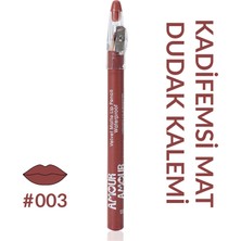 Amour Amour Velvet Matte Suya Dayanıklı Dudak Kalemi – Dahili Kalemtıraşlı, Kremsi Kadife Mat Dudak Kalemi