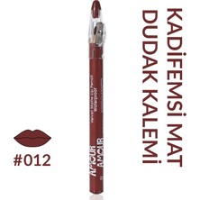 Amour Amour Velvet Matte Suya Dayanıklı Dudak Kalemi – Dahili Kalemtıraşlı, Kremsi Kadife Mat Dudak Kalemi