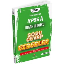 TeknoKapsül Dizgi Kitap 2025 Kpss A Grubu Idare Hukuku Soru Cevap Ezberler