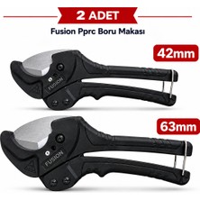 Fusion Pprc Boru Makası Seti (1 Adet 42MM+1 Adet 63MM)
