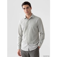 Lc Waikiki Yeni Sezon Haki Regular Fit Erkek Gömlek