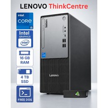 Lenovo Thinkcentre Neo 50T Gen 5 Intel Core I5-14400 16GB Ddr5 Ram 4tb SSD Freedos 12UAS1CF00TKD45